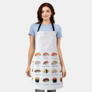 Search for funny sushi aprons Seafood