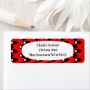 Search for black circle return address labels Circles