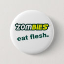 Search for funny zombie badges Green