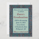 Search for background graduation invitations Blue