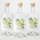 Search for homemade limoncello food drink labels Floral