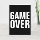 Search for game over cards Funny
