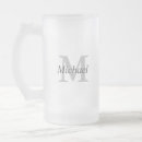 Search for monogrammed wedding mugs Masculine