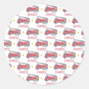 Search for firetruck birthday stickers Fire truck party