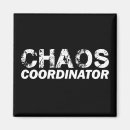 Search for coordinator magnets Chaos