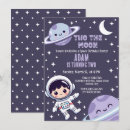 Search for two the moon party invitations Blast off