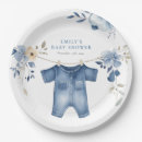 Search for denim plates Blue