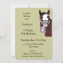 Search for cartoon horse invitations Party