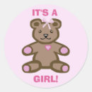 Search for girl teddy bear stickers It's a girl