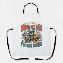 Search for funny dog design aprons Wolf