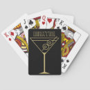 Search for martini playing cards Mid century