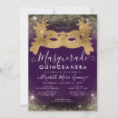 Search for masquerade quinceanera invitations Quinceañera