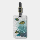 Search for fish luggage tags Steampunk