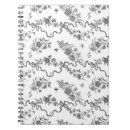 Search for engraved notebooks Vintage floral