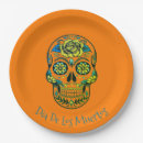 Search for sugar skull plates Halloween