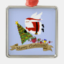 Search for white elephant christmas tree decorations Santa claus