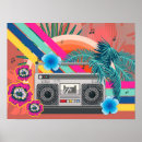 Search for retro music posters Flowers