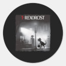 Search for dinosaur t rex stickers Skull