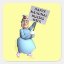 Search for happy nurse stickers Funny