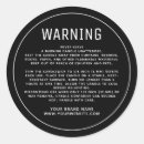 Search for warning labels Modern