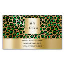 Search for emerald green business cards Professional