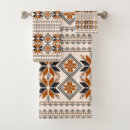 Search for tribal bath towels Brown