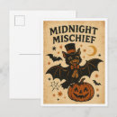 Search for vintage happy halloween postcards October