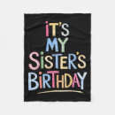 Search for sister blankets Party