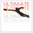 Search for frisbee stickers Ultimate frisbee player