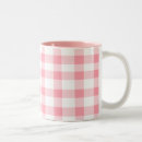 Search for pink gingham mugs Pattern
