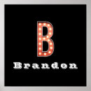 Search for monogram b posters Vintage