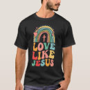 Search for gods rainbow tshirts Jesus