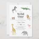 Search for wild baby shower invitations Gender neutral