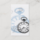 Search for clock business cards Timepiece