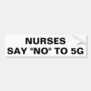 Search for nurse bumper stickers Health