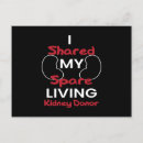 Search for organ donation postcards Kidney donor