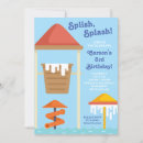 Search for splash pad birthday invitations Pool