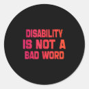 Search for disability rights stickers Awareness