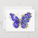 Search for butterfly fairy invitations Blue