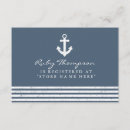 Search for baby registry inserts Nautical