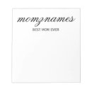 Search for mom notepads Mother