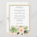 Search for peach and mint wedding invitations Floral