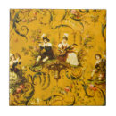 Search for victorian floral tiles Gold