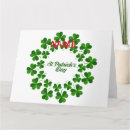Search for patron saint cards Shamrock