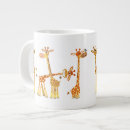 Search for giraffe cartoons mugs African