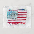 Search for flag of postcards Stars and stripes