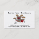 Search for drumming business cards Percussion