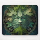 Search for green man mousepads Woodland