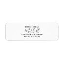 Search for husband wife return address labels Newlywed