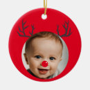 Search for baby reindeer christmas tree decorations Babys first christmas